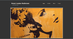 Desktop Screenshot of annalouiseandersen.com